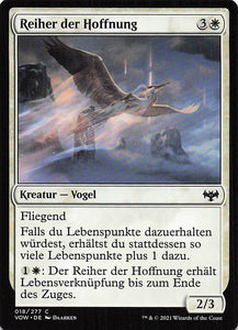 Magic The Gathering: Innistrad: Blutroter Bund DE: #18 Reiher der Hoffnung