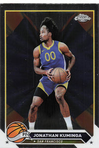 2023-24 Topps Chrome Basketball Jonathan Kuminga #122