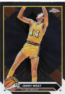 2023-24 Topps Chrome Basketball Jerry West #125