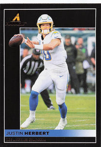 2021 Panini Chronicles Football Pinnacle Justin Herbert #7