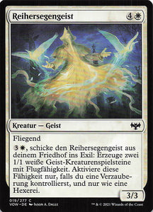 Magic The Gathering: Innistrad: Blutroter Bund DE: #19 Reihersegengeist
