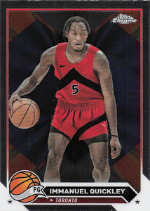 2023-24 Topps Chrome Basketball Immanuel Quickley #131
