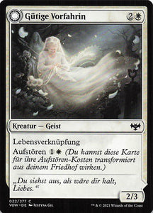 Magic The Gathering: Innistrad: Blutroter Bund DE: #22 Gütige Vorfahrin // Umarmung der Vorfahrin