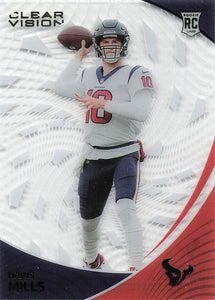 2021 Panini Chronicles Football Clear Vision Davis Mills #CVR-26 RC