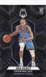 2023-24 Panini Mosaic Cason Wallace #258 RC