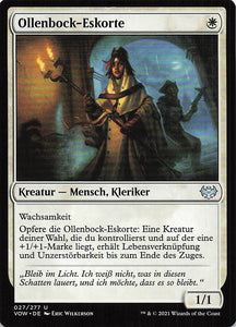 Magic The Gathering: Innistrad: Blutroter Bund DE: #27 Ollenbock-Eskorte