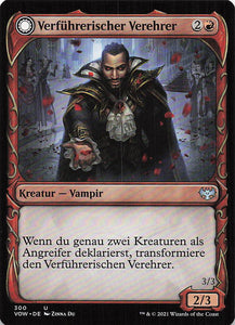 Magic The Gathering: Innistrad: Blutroter Bund Extras DE: #300 Verührerischer Verehrer // Tödlicher Tänzer