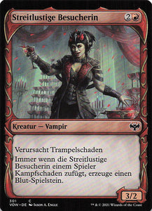 Magic The Gathering: Innistrad: Blutroter Bund Extras DE: #301 Streitlustige Besucherin