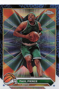 2023-24 Topps Chrome Basketball Purple Refractor Paul Pierce #146