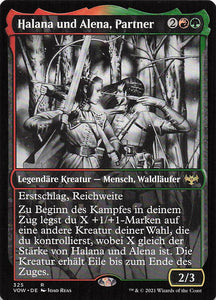 Magic The Gathering: Innistrad: Blutroter Bund Extras DE: #325 Halana und Alena, Partner