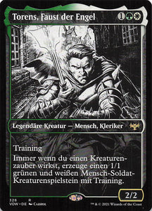 Magic The Gathering: Innistrad: Blutroter Bund Extras DE: #328 Torens, Faust der Engel