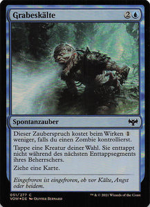 Magic The Gathering: Innistrad: Blutroter Bund Foil DE: #51 Grabeskälte