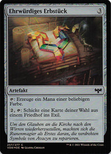 Magic The Gathering: Innistrad: Blutroter Bund Foil DE: #257 Ehrwrdiges Erbstück