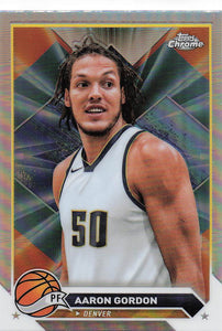 2023-24 Topps Chrome Basketball Refractor Aaron Gordon #95