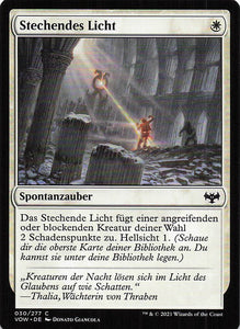 Magic The Gathering: Innistrad: Blutroter Bund DE: #30 Stechendes Licht