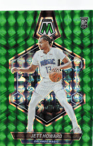 2023-24 Panini Mosaic Green Mosaic Prizm Jett Howard #240 RC