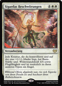 Magic The Gathering: Innistrad: Blutroter Bund DE: #36 Sigardas Beschwörungen