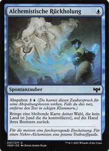Magic The Gathering: Innistrad: Blutroter Bund DE: #47 Alchemistische Rückholung