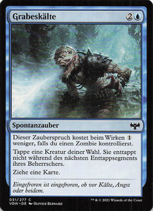 Magic The Gathering: Innistrad: Blutroter Bund DE: #51 Grabeskälte