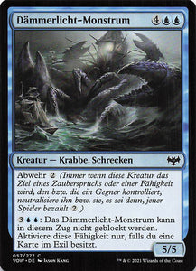 Magic The Gathering: Innistrad: Blutroter Bund DE: #57 Dämmerlicht-Monstrum