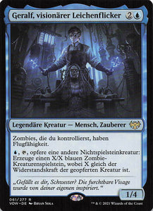 Magic The Gathering: Innistrad: Blutroter Bund DE: #61 Geralf, Visionärer Leichenflicker