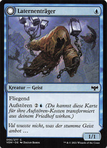 Magic The Gathering: Innistrad: Blutroter Bund DE: #66 Laternenträger // Schwebende Laternen