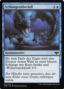 Magic The Gathering: Innistrad: Blutroter Bund DE: #77 Schlangenüberfall
