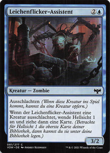 Magic The Gathering: Innistrad: Blutroter Bund DE: #81 Leichenflicker-Assistent