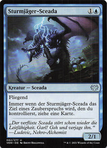 Magic The Gathering: Innistrad: Blutroter Bund DE: #82 Sturmjäger-Sceada