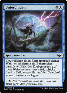 Magic The Gathering: Innistrad: Blutroter Bund DE: #83 Unterbinden