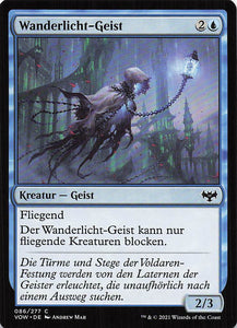 Magic The Gathering: Innistrad: Blutroter Bund DE: #86 Wanderlicht-Geist