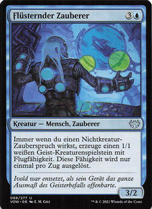 Magic The Gathering: Innistrad: Blutroter Bund DE: #88 Flüsternder Zauberer