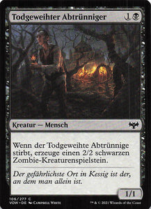 Magic The Gathering: Innistrad: Blutroter Bund DE: #106 Todgeweihter Abtrünniger