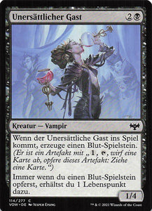 Magic The Gathering: Innistrad: Blutroter Bund DE: #114 Unersättlicher Gast