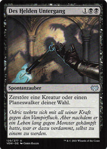 Magic The Gathering: Innistrad: Blutroter Bund DE: #120 Des Helden Untergang
