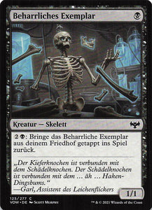 Magic The Gathering: Innistrad: Blutroter Bund DE: #125 Beharrliches Exemplar