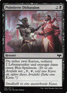 Magic The Gathering: Innistrad: Blutroter Bund DE: #126 Pointierte Diskussion