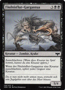 Magic The Gathering: Innistrad: Blutroter Bund DE: #129 Fäulnisflut-Gargantua
