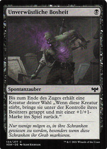 Magic The Gathering: Innistrad: Blutroter Bund DE: #134 Unverwüstliche Bosheit