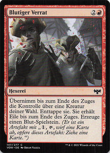 Magic The Gathering: Innistrad: Blutroter Bund DE: #147 Blutiger Verrat