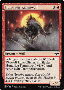 Magic The Gathering: Innistrad: Blutroter Bund DE: #161 Hungriger Kammwolf
