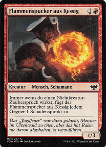 Magic The Gathering: Innistrad: Blutroter Bund DE: #164 Flammenspucker aus Kessig