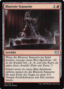 Magic The Gathering: Innistrad: Blutroter Bund DE: #177 Blutrote Statuette