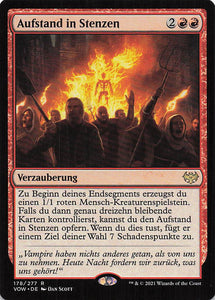 Magic The Gathering: Innistrad: Blutroter Bund DE: #178 Aufstand in Stenzen