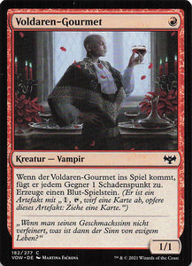 Magic The Gathering: Innistrad: Blutroter Bund DE: #182 Voldaren-Gourmet