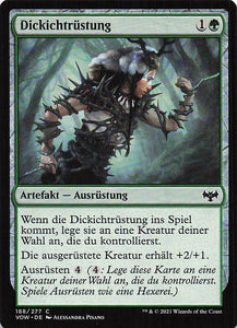 Magic The Gathering: Innistrad: Blutroter Bund DE: #188 Dickichtrüstung