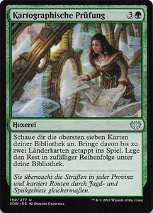 Magic The Gathering: Innistrad: Blutroter Bund DE: #190 Kartographische Prüfung