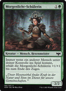 Magic The Gathering: Innistrad: Blutroter Bund DE: #196 Morgenlicht-Schülerin