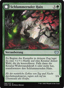 Magic The Gathering: Innistrad: Blutroter Bund DE: #198 Schlummernder Hain // Knorriger Hainschreiter