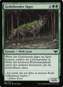Magic The Gathering: Innistrad: Blutroter Bund DE: #199 Gedeihender Jäger
